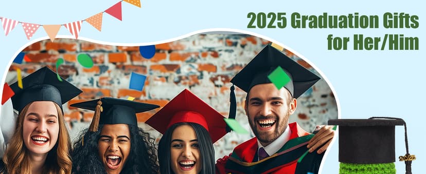 Primo Lines 2025 Graduation Gift - Handmade Crochet Emotional Support Pickle Doll with Cap, 4.73" Cute Knitted Potato Plushie, Unique Keepsake for Graduates, Friends & Anxiety Relief