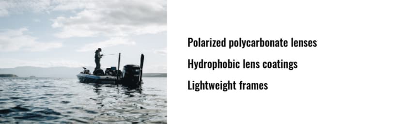 HUK Sunglasses, Polarized Lens Eyewear with Performance Frames, Fishing, Sports & Outdoors Sunglasses