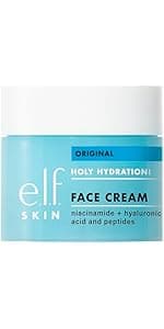 e.l.f. SKIN Holy Hydration! Jet Set Hydration Kit, Travel Friendly Hydrating Skincare Set, Face Cleanser, Balm, Moisturizer, Eye Cream & Night Cream, Vegan & Cruelty-Free