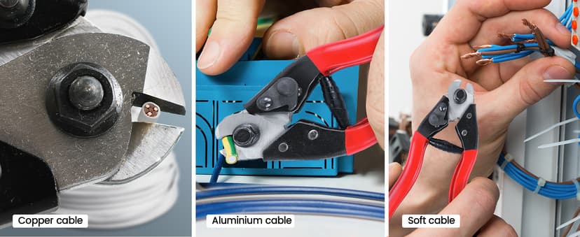 Cut up to 5/32"(4mm) Wire Ropes and Cables, For Cable Railing & Bicycle Brake Repair & Other DIY Projects, Neatly Cutting Muzata Cable Cutter for Cutting up to 5/32" Wire Ropes and Cables CR12 B06XCX2LL7