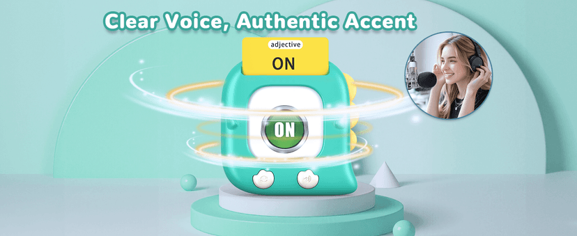 Kidzdo Talking Flashcards for Toddlers, 520 English Sight Words Educational Toy, Pocket Speech Therapy Toys, Autism Sensory Toys for Kids 1-6, Birthday Xmas Gifts for Boys