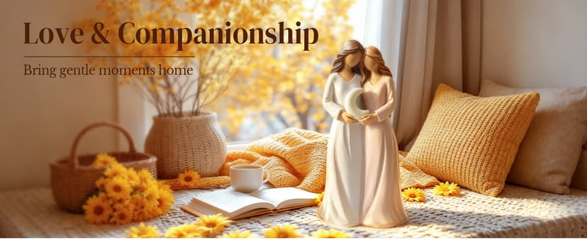 Hand-painted resin keepsake with a greeting card for your bestie, big sister or soul sister, near or far, on her birthday. Sister Figurine, Gifts for Best Friend Women, Sister Birthday Gifts (Moon) B0H8Y4B318