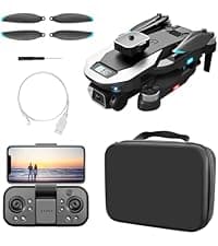 ikaufen E99 Drone Single camera,No Screen Control Camera for Adults RC Drone With 480P Dual Camera WiFi FPV Foldable Quadcopter Aircraft +1 Battery (E99 No Screen Control Black)