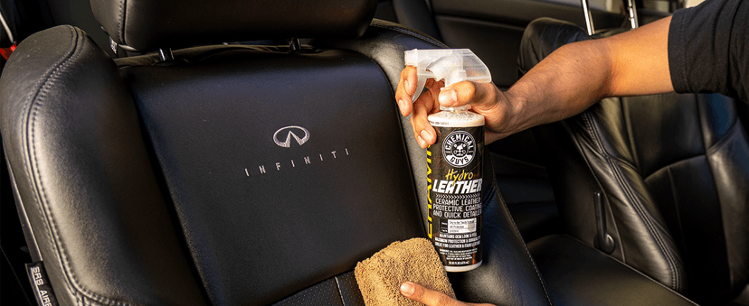 Chemical Guys SPI22916 HydroLeather Ceramic Leather Protective Coating for Car Interiors, Furniture, Apparel, Boots, and More (Works on Natural, Synthetic, Pleather, Faux Leather and More) (16 fl oz)