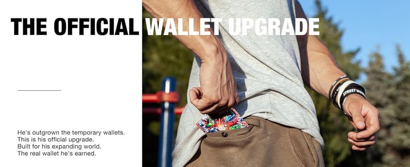 Kids Wallet for Boys, Boys Wallet for Kids Ages 4-5-6-7-8-9-10-11-12-13-14-15-16, Leather Wallet for Teen Boy, Christmas Birthday Gift Stocking Stuffer for Video Game Gaming Gamer Teenage Teenager