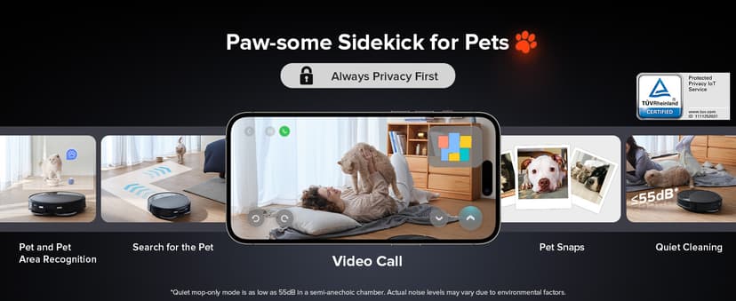 roborock Saros 10R Robot Vacuum and Mop, 22,000 Pa Suction, Zero-Tangling, 3.14’’ Ultra Slim, FlexiArm Riser Technology for Carpet & Floor, Corner & Edge Cleaning, Self-Emptying, Hot Air Drying, Black