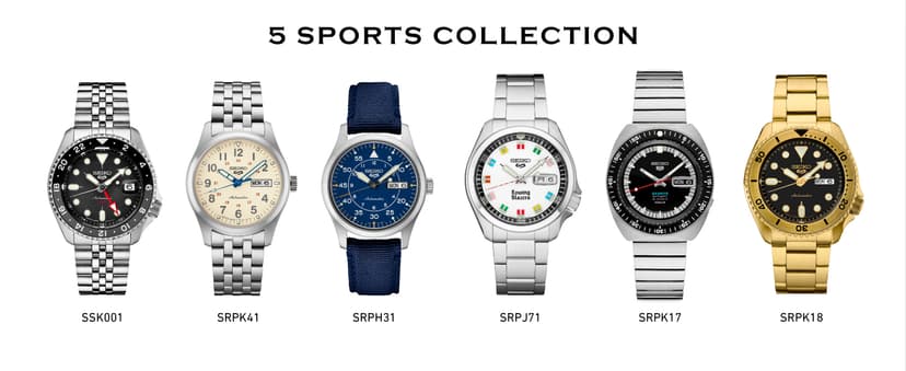 SEIKO Automatic Watch for Men 5-7S Collection - with Day/Date Calendar, Luminous Hands, Stainless Steel Case & Bracelet