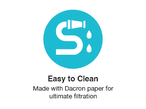 Intex 29005E Swimming Pool Type B Replacement Easy Clean Dacron Material Filter Pump Cartridge (6 Pack)