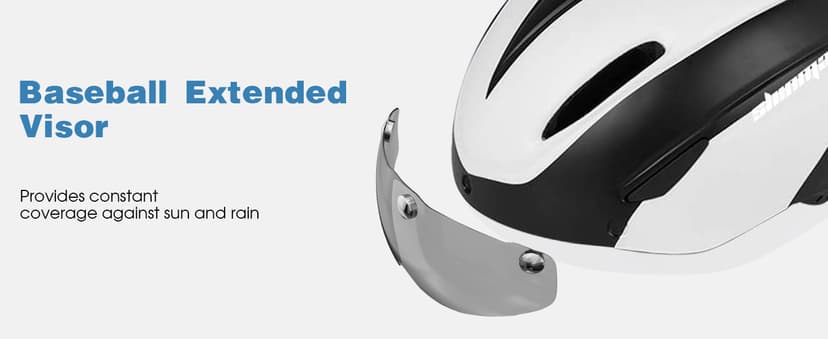 Shinmax Bike Helmet for Men Women, Bicycle Helmet with Detachable Magnetic Goggles Adjustable for Adult Road Biking Mountain Cycling Helmet