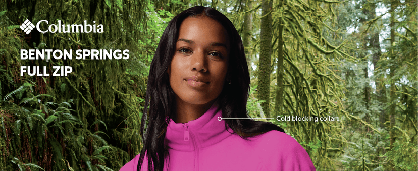 Columbia Women's Benton Springs Full Zip
