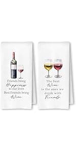 Good Friends are Like Stars Gifts Kitchen Towels, Friends Gifts Dish Tea Towels for Kitchen Decor, Friendship Gifts for Women Hand Towels for Bathroom, Best Friend Bestie BFF Gifts, 16x24in