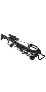 Barnett Whitetail Hunter Crossbow, with 4x32mm Multi-Reticle Scope, 2 Arrows, Lightweight Quiver