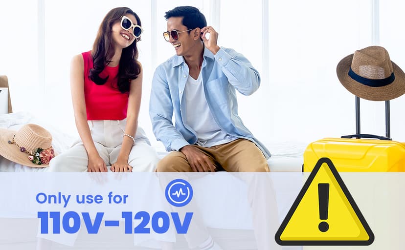 Blesgam Steamer for Clothes 700W, Fast Heat-up in 40S, 120ML Water Tank, 25g/min Strong Penetrating Steam, Portable Clothes Steamer Iron for Travel and Home(GY169)