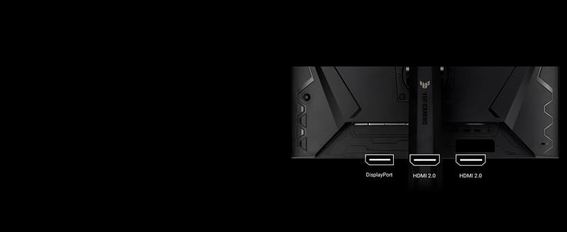 ASUS TUF Gaming Series 5 24.5” 1080P Gaming Monitor (VG259QMRL5A) - Full HD, Fast-IPS Panel, 310Hz, 0.3ms, DisplayHDR400, 99% sRGB, Height Adjustable, DisplayWidget, Gaming AI, 3 yr Warranty