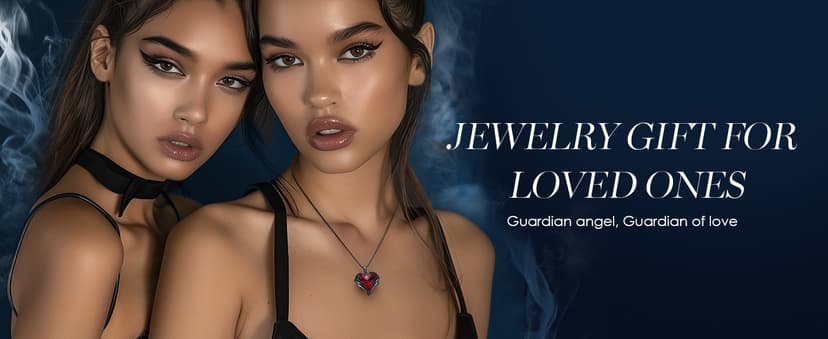 CDE Christmas Gifts for Women Angel Wings Necklace for Women with Birthstone, Love Heart Silver Tone/Gold Tone Pendant, Ideal Anniversary or Birthday Jewelry Gifts for Wife Girlfriend Her