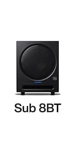 PreSonus Eris 3.5 Studio Monitors, Pair — Powered, Active Monitor Speakers for Near Field Music Production, Desktop Computer, Hi-Fi Audio