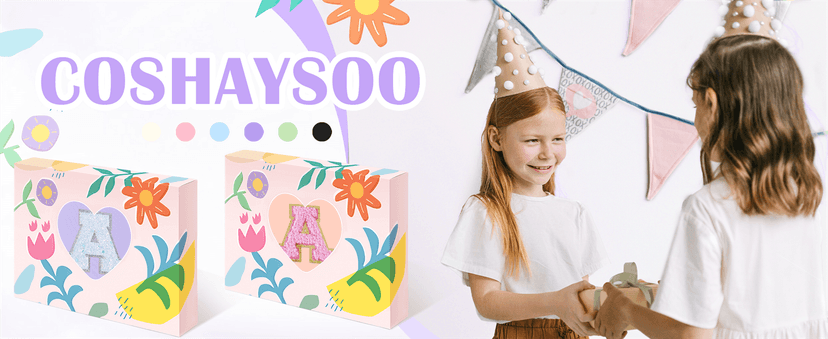 COSHAYSOO Green Belt Bag Crossbody Initial Fanny Pack Preppy Trendy Stuff for Teen Flower Girls 5 6 7 8 9 10 Year Old Personalized Cute Wedding Party Bridesmaid Birthday Easter Gift Letter M