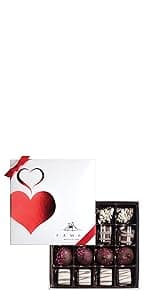 Ftaher's Day Gift Basket from Brooklyn - 7 Types of Handcrafted Gourmet Chocolates - Luxury Set of Dairy Free Kosher Artisanal Chocolates - Premium Father's Day Chocolate Gift Box - Assorted Sweet Candy Treats