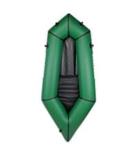 Inflatable Kayak, Portable Ripstop Oxford Cloth Recreational Touring Kayak with Fiberglass Kayak Paddle, Hand Pump and Carrying Bag, 1/2 Person