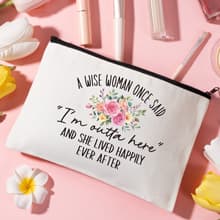 Happy Retirement Gift for Woman 2025, Funny Retirement Gifts for Women Coworkers, Cool Retired Gifts for Retirees Women Teacher Nurse Boss Friend Mom Grandma, Farewell Leaving Gift w/ Canvas Tote Bag