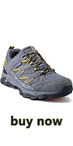 SILENTCARE Men's Warm Snow Boots, Fur Lined Waterproof Winter Shoes, Anti-Slip Lightweight Ankle Boot