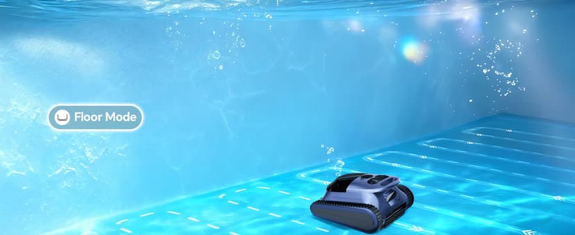 (2026 New) Robotic Pool Cleaner - Pool Vacuum 180W Brushless Motor, 48,000Pa Suction, Wall Climbing, AI-Powered Path Sonar Navigation, 3 Modes Robot for Inground & Above-Ground Pools Up to 2150 Sq. Ft