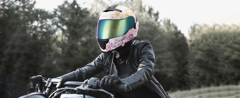 OUMURS Modular Motorcycle Helmets Full Face Flip up Street Bike Motorcycle Helmet for Unisex Adult Model 912