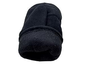 SKYDEER Premium Full Deerskin Suede Leather Soft Winter Mittens, Extra Warm 100G 3M Thinsulate, Thermal Insulated (SD3671M)