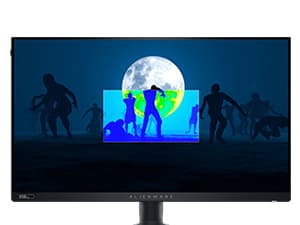 Alienware AW2524HF Gaming Monitor - 24.5-inch (1920x1080) 500Hz (Overclock) 0.5ms Display, Height/Tilt/Swivel/Pivot Adjustability, 3yr Advanced Exchange-Black