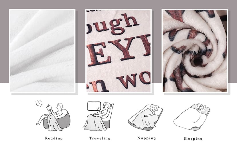 Gifts for Dad from Daughter to My Dad Blanket Best Gift for Fathers Day Birthday Christmas Valentines Day Bday Present Idea for Father Husband Men Him Healing Thoughts Throw Blanket 60''x50''