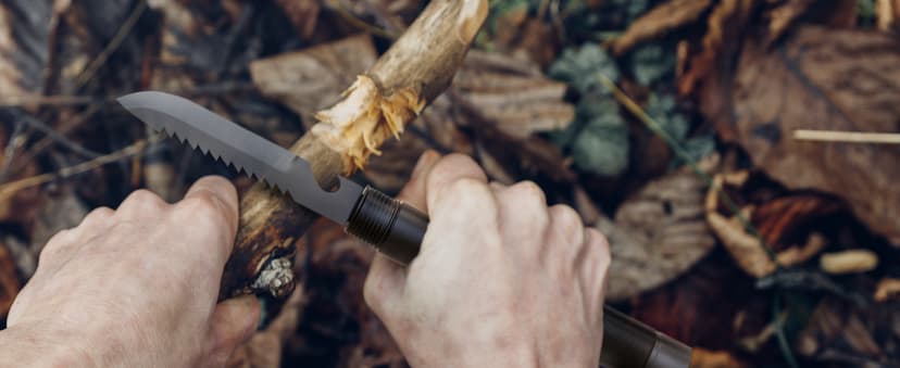 Rhino USA Tactical Hiking Stick with Integrated Survival Kit – Essential Camping Gear for Hiking & Trekking – Durable Tactical Gear for Outdoor Adventures