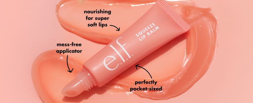 Moisturizing Balm For A Sheer Tint Of Color, Made With Hyaluronic Acid, Vegan & Cruelty-Free, Cherry & Bubblegum e.l.f. Squeeze Me More Lip Balm Duo, Cherry/Bubblegum B0FPMGZ18H