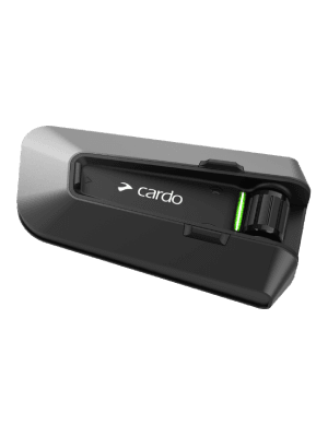 Cardo PACKTALK Edge Motorcycle Bluetooth Communication System Headset Intercom - Single Pack