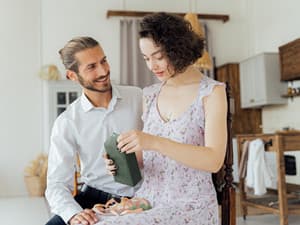 Him Her Couple Gifts for Boyfriend Girlfriend Food Decider 11th Anniversary Steel Date Night Gifts for Husband Wife for Wedding Christmas Valentines Birthday for Women Men