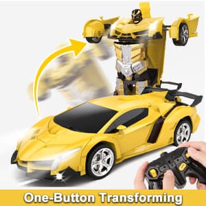 Transform Remote Control Car Toy for Kids 4 5 6 7 8, Remote Control Car for Boys 4-7, Transform Cars for Boys 4-6, Toy Car 5 Year Old Boy, Toys for 3 4 5 6 7 8 9 10 11 12 Years Old Boy