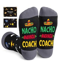 Zmart Appreciation Gifts Ideas - Socks for Coach Police School Bus Driver Chef Lawyer
