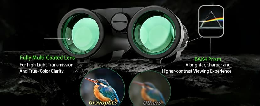 Rangefinder Binoculars for Hunting, 1968 Yard Long Range Laser Rangefinding 10x42mm, Fast 0.15s IP65 Waterproof ±0.5m Accuracy Range Finder Built in for Hunter/Outdoors