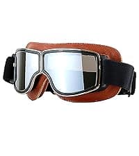 1Storm Novelty Motorcycle Half Face Helmet Open German Style DOT Approved: HKY602 Matt Black