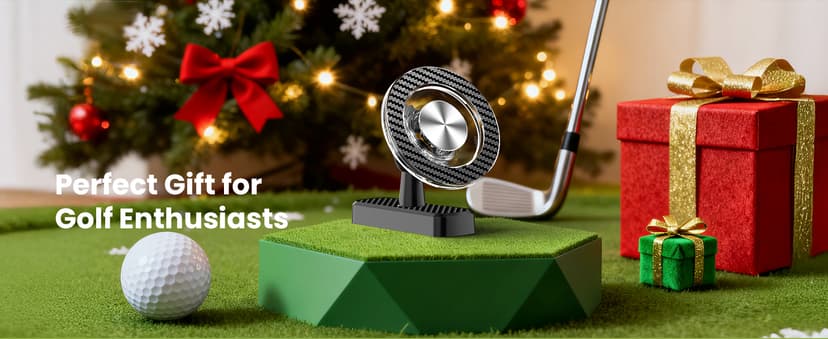 Stocking Stuffers Gifts for Men Dad Him, Magnetic Golf Cart Phone Holder, 360° Rotation Golf Accessories for Mens Gifts, Mens Stocking Stuffers 2025, White Elephant Gifts for Grandpa Papa Husband