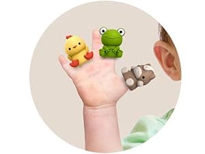 Learning Toys for 1,2,3 Year Old Toddlers, 20Pcs Farm Animals Toys Montessori Counting, Matching & Sorting Fine Motor Games, Christmas Birthday Easter Gift for Baby Boys Girls Age 12-18 Months