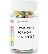 Pre-Written Love Capsules Messages in a Bottle, Love Letters Long Distance Relationships Gifts (50+),Christmas, New Year Gifts for Husband, Wife, Boyfriend, Engaged Gifts for Couples (Long Distance)