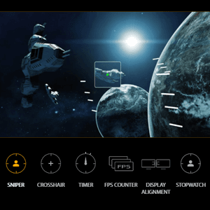 ASUS TUF Gaming 24” (23.8” viewable) 1080P Monitor (VG249QE5A) - FHD, 144Hz Overclock to 146Hz, IPS, Extreme Low Motion Blur Sync, 1ms, Speakers, Variable Overdrive, DisplayWidget Center, 3yr Warranty