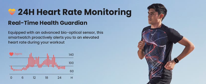 Smart Watch for Men Women (Answer/Make Call), 1.95" Touch Screen Fitness Tracker with Heart Rate/Sleep Monitor, IP68 Waterproof Smartwatch for Android iOS, Fitness Watch with 120+ Sports Modes, Black