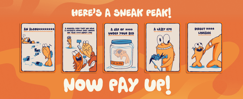 Go F Yourself! – The Grown Up Go Fish Card Game You've Always Wanted | Hilarious Party Game for Grown Ups, 2+ Players | 52 Cards, 13 Unique Pairs Edition