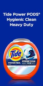 Tide Power PODS White Laundry Detergent Pacs, 45 Count, Brilliant Whitening + Color Protect