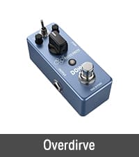 Donner Distortion Guitar Pedal, Morpher Mini Distortion 3 Modes Natural, Tight, Classic Crunch 80s Metal for Electric Guitar True Bypass