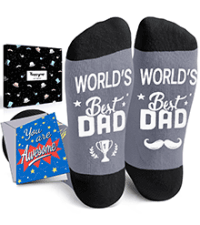 Dark Blue Reel Cool Socks - Funny Gifts For Godfather Step Dad Son In Law Cousin