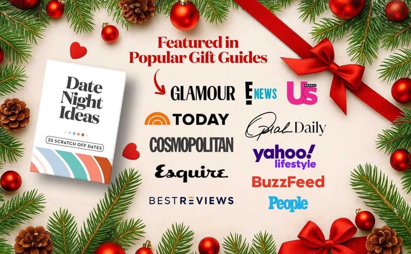 Romantic & Fun Scratch Off Date Night Ideas Card Game, Perfect Couple Gifts for Her or Him, Couple Gifts for Boyfriend, Girlfriend, Wife, Husband, Engagement, Birthday or Anniversaries