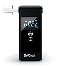 BACtrack Go Keychain Breathalyzer (Black) | Ultra-Portable Pocket Keyring Alcohol Tester for Personal Use