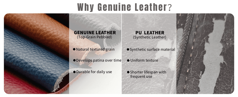 Dulcet Project Genuine Leather Purses for Women Hobo Crossbody Bags Casual Work Shoulder Bag with Adjustable Strap